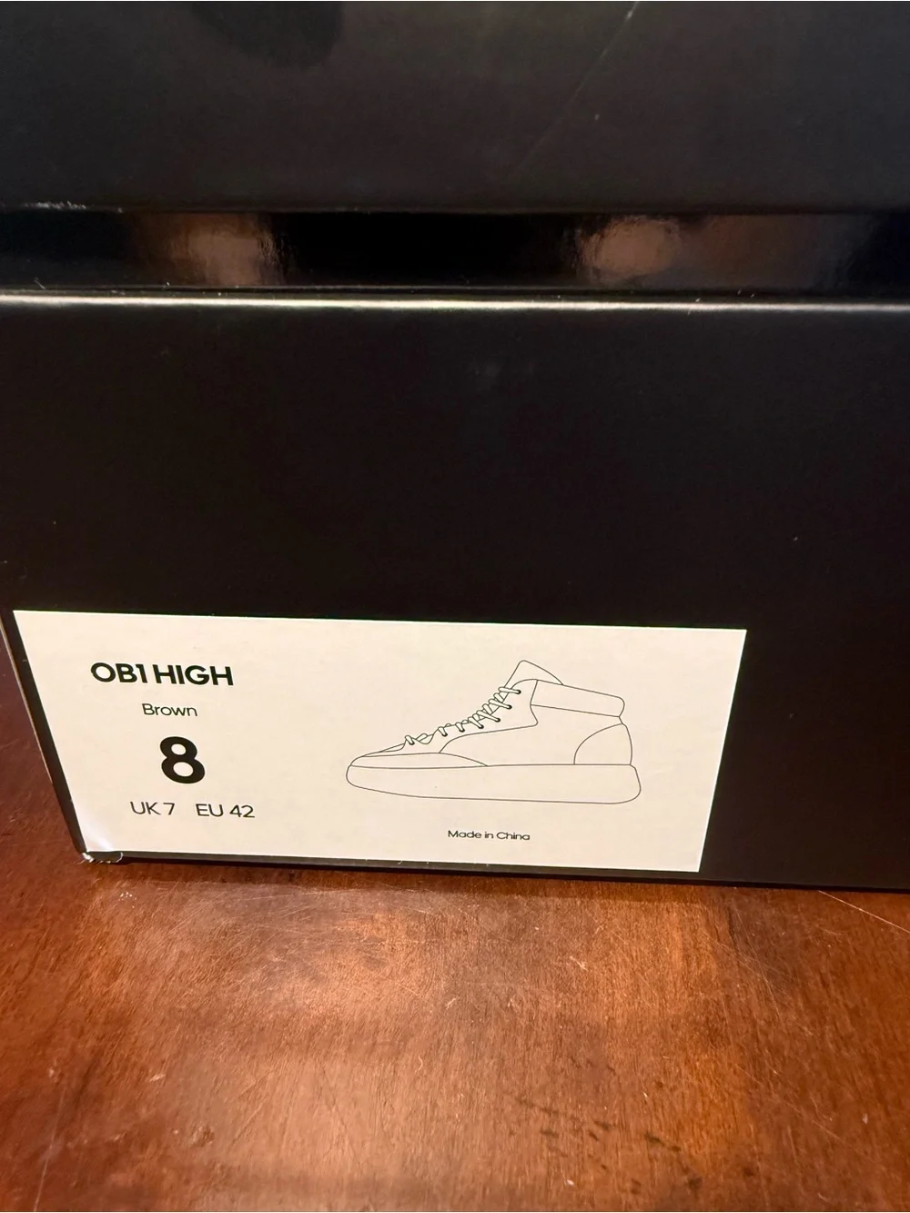 FCTRY LAB Omar Bailey Designer Men's Brown High-Top boots with Cream Sole